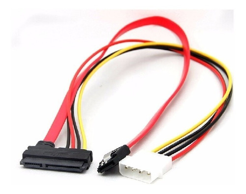 15 Unidades De 15+7 Pin Idc Sata Power Data Cable