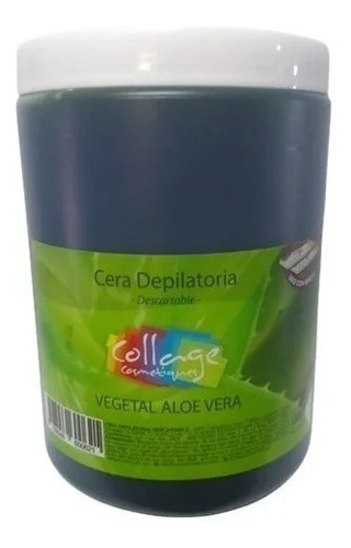 Cera Depilatoria Jalea Descartable Vegetal 1 Kg Collage