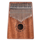 Gecko K17m 17-key Kalimba Pulgar Piano Mbira Caoba De Madera