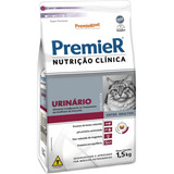 Ração Premier Nutrição Clínica Urinário Gatos Adulto 1,5kg