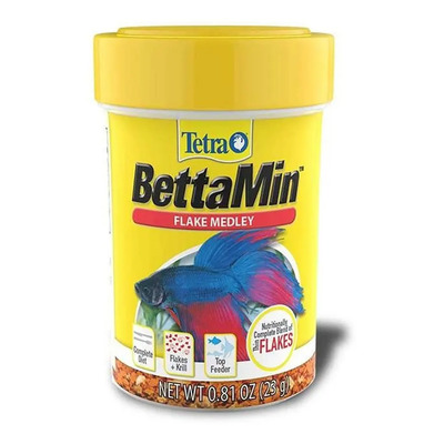 Alimento Tetra Bettamin 23g - Dieta Especial Para Bettas | MercadoLibre