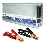 Inversor Potência 2000w 12v Conversor Tensão Transformador