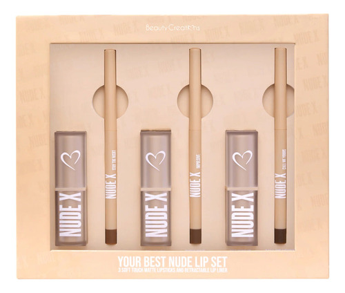 Beauty Creations - Your Best Nude Lip Set