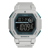 Command Encounter Digital 100m White Resin Strap - Tw2v63600