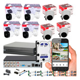 Cámaras De Seguridad Dahua 1080p Kit Dvr 8ch + Disco Duro 2t