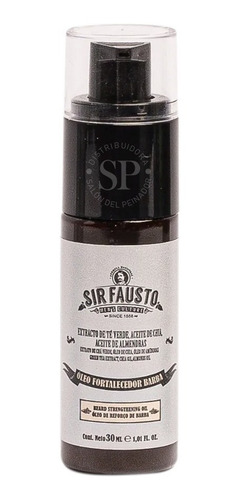 Sir Fausto Barberia Men Culture Oleo Fortalecedor Barba 30ml