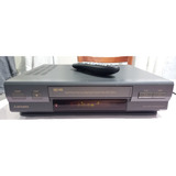 Video Cassete Mitsubishi Hs-98 4 Cabeças + Controle Remoto