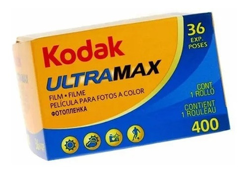 Rollo Kodak  X36 Fotos Ultramax Color 400 Asa 35mm/npo