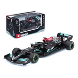 Burago F1 Mercedes Amg W12 #44 L.hamilton Formula Coche 1/43