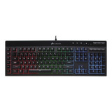 Teclado Gamer Corsair Rgb Pro K55 Qwerty Español España Rgb