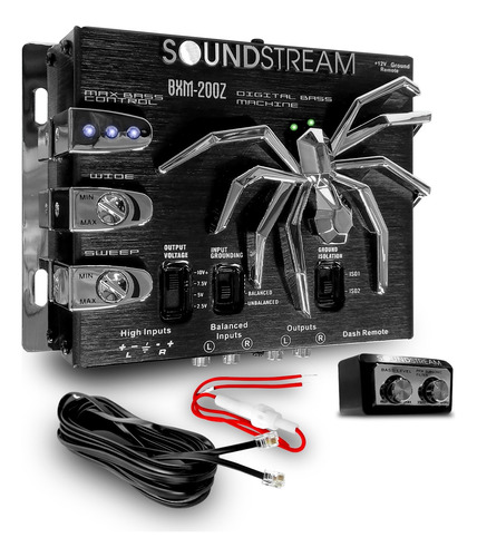 Soundstream Bxm-200z Epicentro Restaurador Bajos (crossover)
