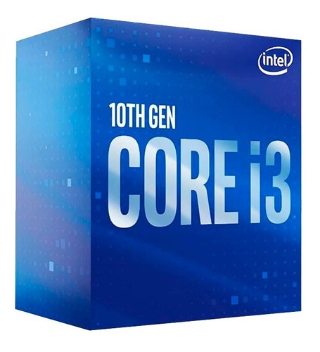 Processador Intel Core I3 10100 Bx8070110100 Grafico Uhd 630