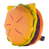 Elegante Mochila Con Hamburguesa Con Queso, Soporte