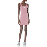 Puma Vestido Deportivo P/dama Mesh-inset Bodycon Pink 532565