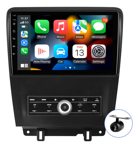 Estéreo 2+32g Para Ford Mustang 2010-2014 Gps Carplay Wifi