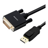 Cable Benfei Displayport A Dvi De 3m Chapado En Oro Negro