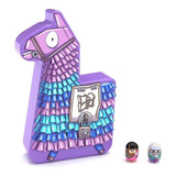 Mighty Beanz Estuche De Metal Llama Fortnite 2 Figuras Moose