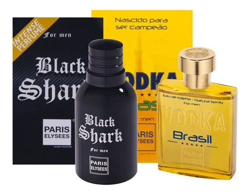 Vodka Brasil Amarelo + Black Shark - Paris Elysees