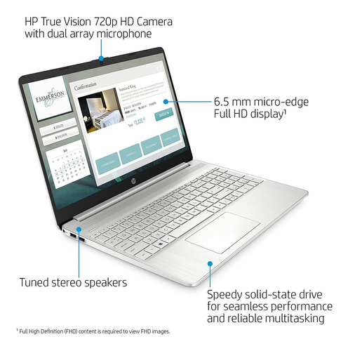 Hp 2021 Premium Business 15 Ordenador Portátil I 15.6 Fhd An