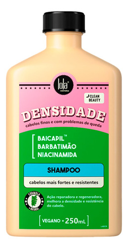 Lola Cosmetics Shampoo Densidade - 250ml