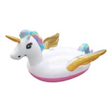 Inflable Acuático Gigante Flotador Unicornio Salvavidas