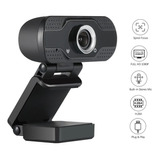 Câmara Web Webcam Full Hd 1080p Microfono Skype Zoom Usb