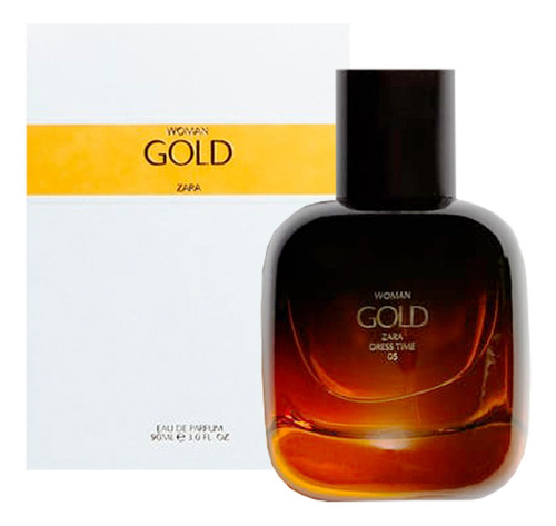 Perfume Importado Zara Woman Gold Edp - 90ml