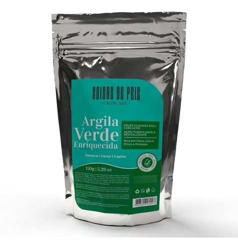 Máscara Arcilla Verde Coisas De Pele 150 Gr