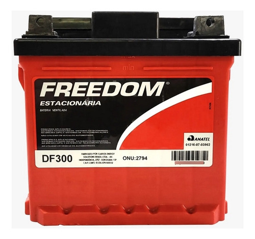 Nobreak Bateria Df300 30ah Estacionaria Freedom Heliar 