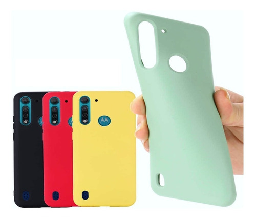 Funda De Silicona Con Felpa Para G8 Power Lite