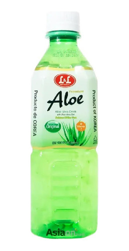 Bebida Coreana Best Quality Aloe Vera Original 500ml 