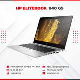 Laptop Hp Elitebook G5 Core I5 7ma 16gb 256ssd