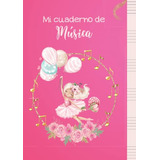 Cuaderno De Musica Pentagrama Para Niños: Libreta A4 De Musi