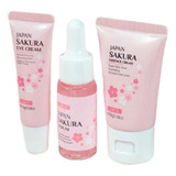 Kit Cuidados Com A Pele Skincare Japan Sakura 