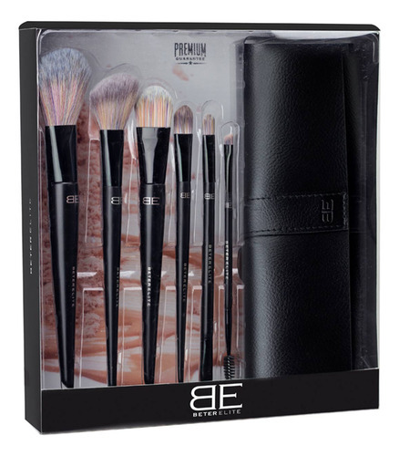 Kit De Brochas Enrollable 6 U Elite Beter 3c