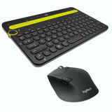 Combo Logitech Bt Multi-device: Teclado K480 + Mouse M720