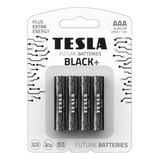 Pila Aaa Tesla Black+ Blister De 4 Pilas 