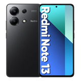 Xiaomi Redmi Note 13 Preto 256gb 8gb 2024 + Nf + Fone