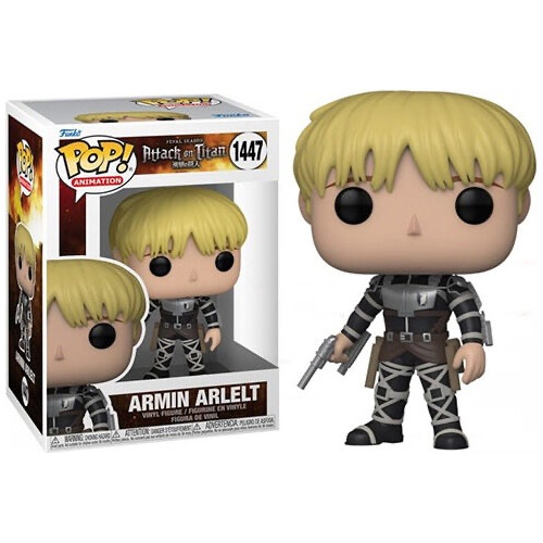 Funko Pop Armin Arlelt #1447 Attack On Titan Shingeki No Kyo