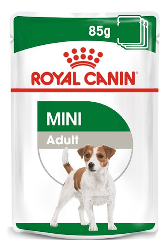 Alimento Royal Canin Para Perro Mini Adulto Pouch X 85 Gr 