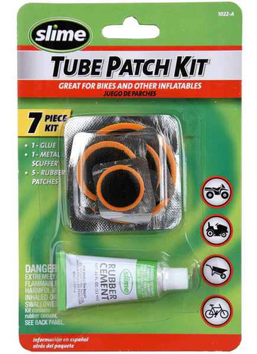 Kit Parches Y Pegamento Slime Tube Patch Kit