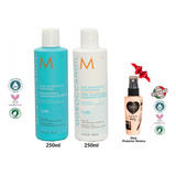 Pack Shampoo Y Acondicionador Rizos Rulos 250ml Moroccanoil