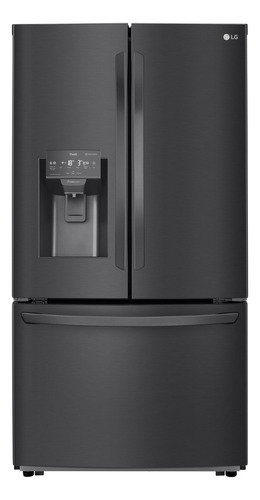 Refrigerador French Door LG Gm78wgt Smart Inverter 662lts Color Matte Black