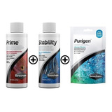 Kit Seachem Prime ,stability, Purigen 100ml Originais