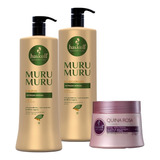 Kit 2 Murumurú Haskell Shampoo Condicionador 1l + Máscara