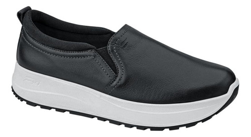 Tenis Flexi 7207 Plataforma Piel Slip On Dama