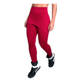 Calça Legging Suplex Saia Tapa Bumbum Cintura Alta Fitness