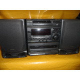 Micro System Aiwa Nsx-v20-d. Deck - 3 Cd S - Impecavel - Ok.