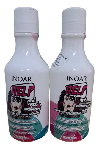 Inoar- Shampoo Detox + Condicionador X 250 Ml