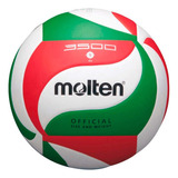 20 Balones Voleibol Molten V5m3500 Pu Tricolor N.5 Sportamx Color Blanco